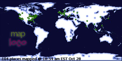 Locations of Site Visitors